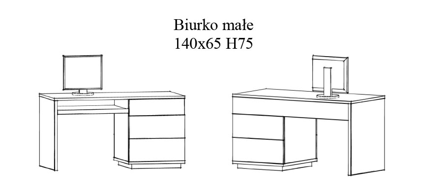 Biurko małe